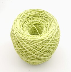 Angel Çanta Aksesuar Fosforlu Yeşil Renk 100 Gr Sarılmış Kağıt İp - Angel Çanta Aksesuar