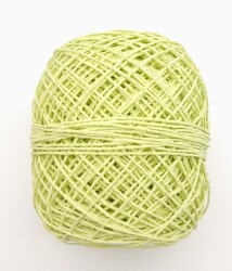 Angel Çanta Aksesuar Fosforlu Yeşil Renk 100 Gr Sarılmış Kağıt İp - 2