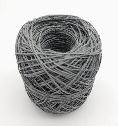 Angel Çanta Aksesuar Gri-Yeşil Renk 100 Gr Sarılmış Kağıt İp - Angel Çanta Aksesuar