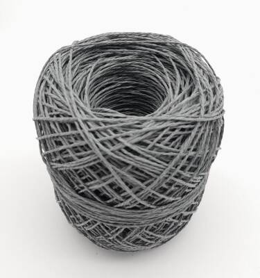 Angel Çanta Aksesuar Gri-Yeşil Renk 100 Gr Sarılmış Kağıt İp - 1