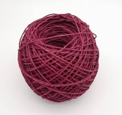Angel Çanta Aksesuar Koyu Fuşya Renk 100 Gr Sarılmış Kağıt İp - 1
