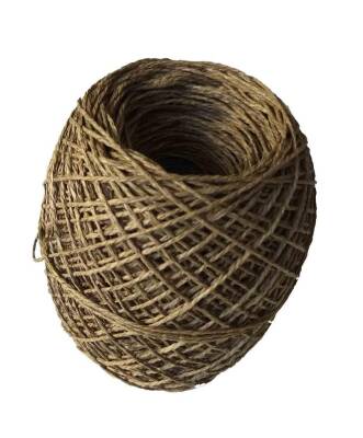 Angel Çanta Aksesuar Koyu Yağ Yeşili Sarılmış Kağıt İp 100 Gram - 1