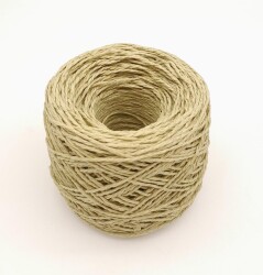 Angel Çanta Aksesuar Küf Yeşili Renk 100 Gr Sarılmış Kağıt İp - Angel Çanta Aksesuar