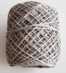 Angel Çanta Aksesuar Sarılmış Kağıt İp Açık Gri - Angel Çanta Aksesuar