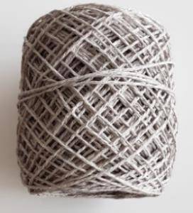 Angel Çanta Aksesuar Sarılmış Kağıt İp Açık Gri - 1