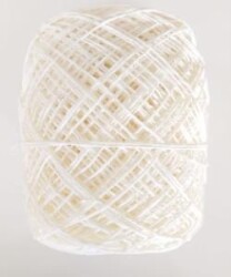 Angel Çanta Aksesuar Sarılmış Kağıt İp Beyaz - Angel Çanta Aksesuar