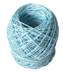 Angel Çanta Aksesuar Sarılmış Kağıt İp Buz Mavi 100 Gram - Angel Çanta Aksesuar