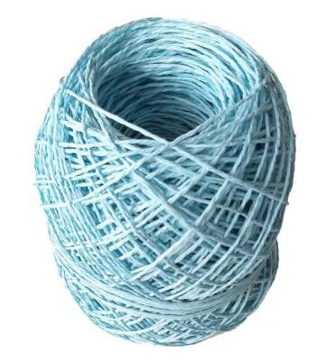 Angel Çanta Aksesuar Sarılmış Kağıt İp Buz Mavi 100 Gram - 1