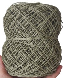 Angel Çanta Aksesuar Sarılmış Kağıt İp Kına Yeşili - Angel Çanta Aksesuar