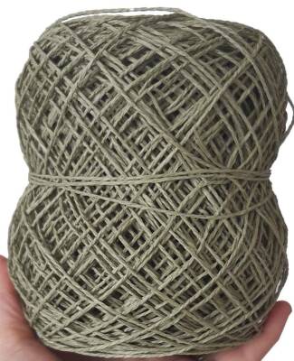 Angel Çanta Aksesuar Sarılmış Kağıt İp Kına Yeşili - 1