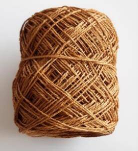 Angel Çanta Aksesuar Sarılmış Kağıt İp Koyu Hasır - 1