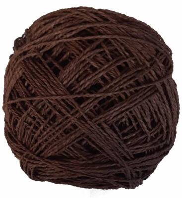 Angel Çanta Aksesuar Sarılmış Kağıt İp Koyu Kahve - 1