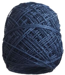 Angel Çanta Aksesuar Sarılmış Kağıt İp Lacivert - Angel Çanta Aksesuar