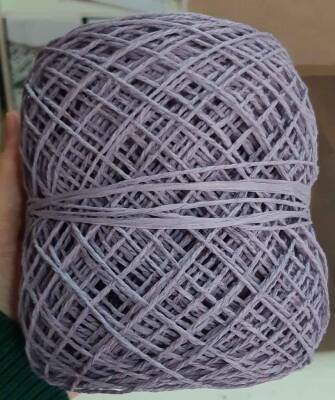 Angel Çanta Aksesuar Sarılmış Kağıt İp Leylak Renk - 1