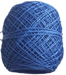 Angel Çanta Aksesuar Sarılmış Kağıt İp Mavi - Angel Çanta Aksesuar