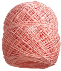 Angel Çanta Aksesuar Sarılmış Kağıt İp Somon - Angel Çanta Aksesuar