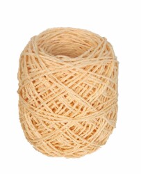 Angel Çanta Aksesuar Açık Sarı 50 Gr Sarılmış Kağıt İp - Angel Çanta Aksesuar