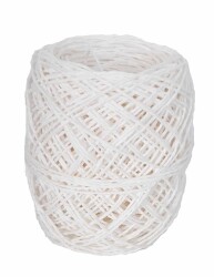 Angel Çanta Aksesuar Beyaz 50 Gr Sarılmış Kağıt İp - Angel Çanta Aksesuar