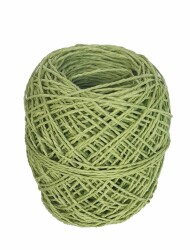 Angel Çanta Aksesuar Elma Yeşil 50 Gr Sarılmış Kağıt İp - Angel Çanta Aksesuar