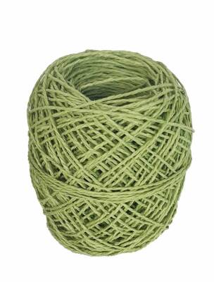 Angel Çanta Aksesuar Elma Yeşil 50 Gr Sarılmış Kağıt İp - 1