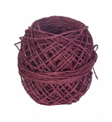 Angel Çanta Aksesuar Koyu Fuşya 50 Gr Sarılmış Kağıt İp - Angel Çanta Aksesuar