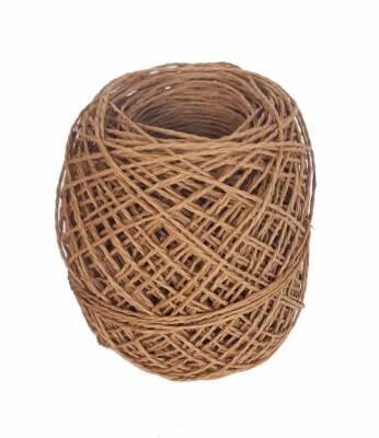 Angel Çanta Aksesuar Koyu Hasır 50 Gr Sarılmış Kağıt İp - 1