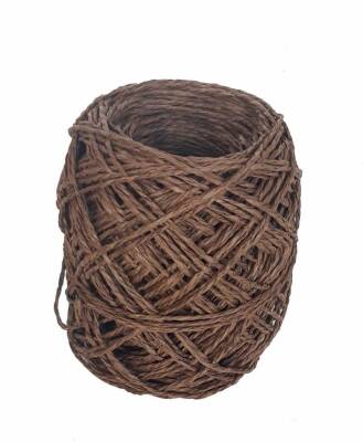 Angel Çanta Aksesuar Koyu Kahve 50 Gr Sarılmış Kağıt İp - 1