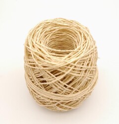 Angel Çanta Aksesuar Nohut Renk 50 Gr Sarılmış Kağıt İp - Angel Çanta Aksesuar