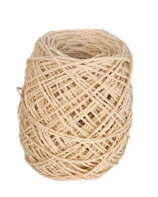 Angel Çanta Aksesuar Saman Renk 50 Gr Sarılmış Kağıt İp - 1