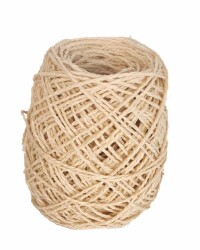 Angel Çanta Aksesuar Saman Renk 50 Gr Sarılmış Kağıt İp - Angel Çanta Aksesuar