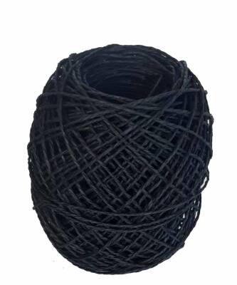 Angel Çanta Aksesuar Siyah 50 Gr Sarılmış Kağıt İp - 1