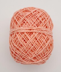 Angel Çanta Aksesuar Somon Renk 50 Gr Sarılmış Kağıt İp - 2