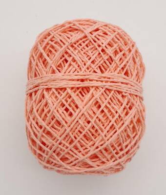 Angel Çanta Aksesuar Somon Renk 50 Gr Sarılmış Kağıt İp - 2