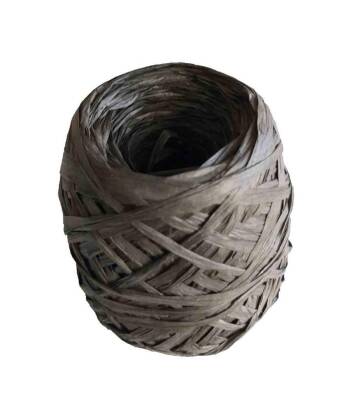 Angel Çanta Aksesuar Sarılmış Rafya Antrasit Renk 100 Gr - 1