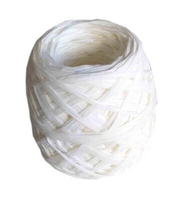 Angel Çanta Aksesuar Sarılmış Rafya Beyaz Renk 100 Gr - 1