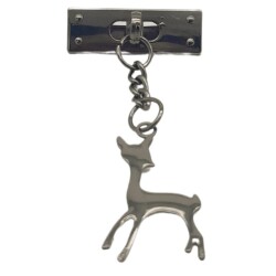 Angel Çanta Aksesuar Füme Renk Geyik Model Çanta Süsü - 4