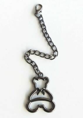 Angel Çanta Aksesuar Füme Renk Sarkaç Süs Ayıcık - 1