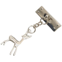 Angel Çanta Aksesuar Gümüş Renk Geyik Model Çanta Süsü - 2