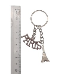 Angel Çanta Aksesuar Gümüş Renk Paris Eyfel Çanta Süsü Anahtarlık - 3
