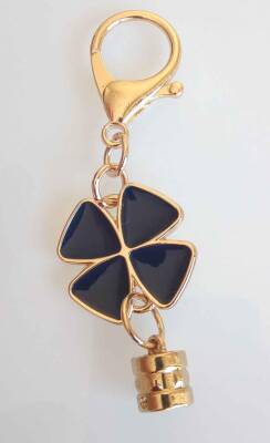 Angel Çanta Aksesuar Lacivert Yonca Süs - 1