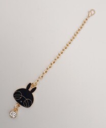 Angel Çanta Aksesuar Light Gold Kitty Sarkaç Süs Siyah Renk - 2