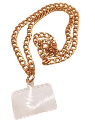 Angel Çanta Aksesuar Light Gold Renk Telefon Boyun Askısı, Telefon Zinciri, Telefon Askısı, Tüm Telefon Kılıfları İçin Uygundur - 2