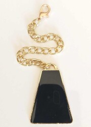 Angel Çanta Aksesuar Light Gold Sarkaç Süs Mini Çanta Model - Angel Çanta Aksesuar