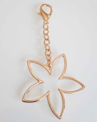 Angel Çanta Aksesuar Light Gold Yıldız Süs - Angel Çanta Aksesuar