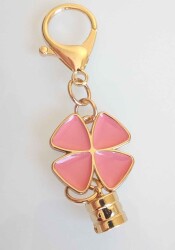 Angel Çanta Aksesuar Pudra Yonca Süs - Angel Çanta Aksesuar