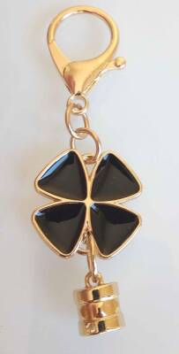 Angel Çanta Aksesuar Siyah Yonca Süs - 1