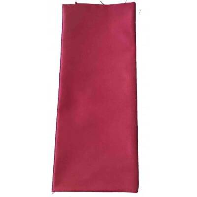 Angel Çanta Aksesuar 120X50 Cm, Bordo Renk Pamuklu Saten Astarlık Kumaş - 1