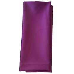 Angel Çanta Aksesuar 120X50 Cm, Koyu Mor Renk Pamuklu Saten Astarlık Kumaş - Angel Çanta Aksesuar