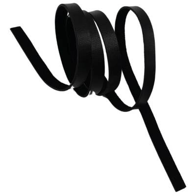 Angel Çanta Aksesuar 1 cm Şerit Suni Deri Siyah Renk 1 metre - 3