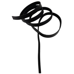 Angel Çanta Aksesuar 1 cm Şerit Suni Deri Siyah Renk 1 metre - 2